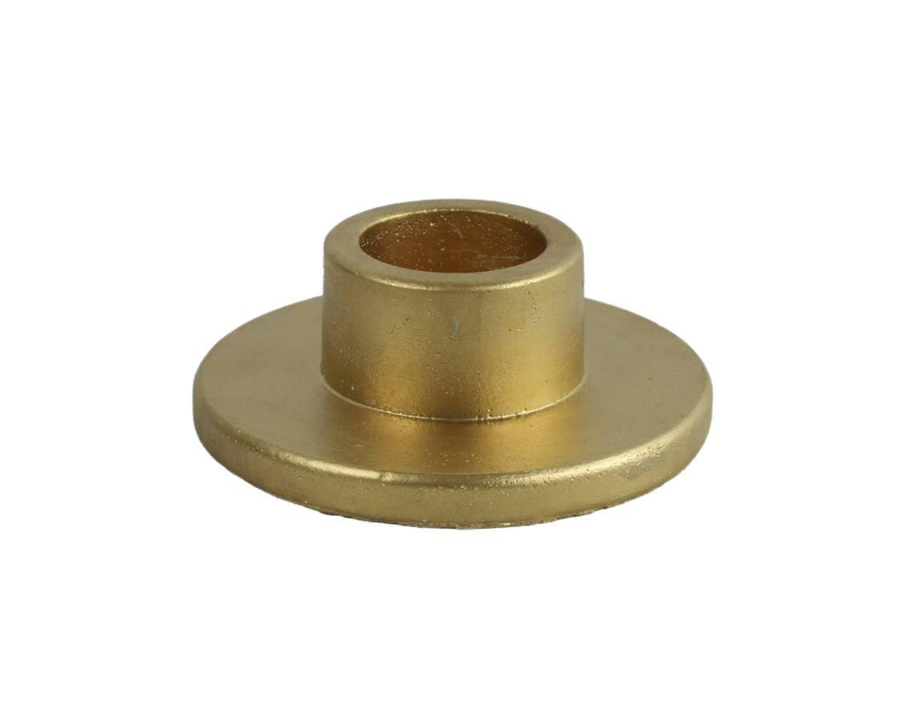 Gold-colored candle holder for tealight - D 11cm